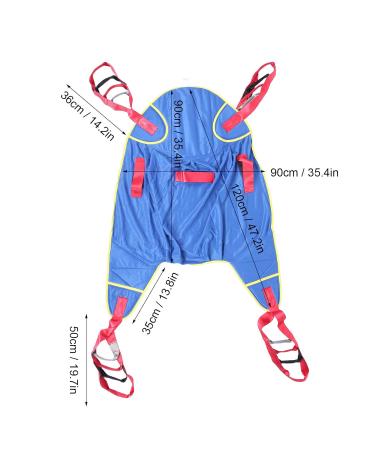 Paversed U-Sling Patient Aid with Headrest | Universal Medical Transfer Belt for Safe Patient Lifting - Buy Online on GoSupps.com