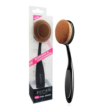 Beautia Oval Makeup Brush 2X Large Size Fast Flawless Application Liquid Cream Powder Foundation 2X-Large (Pack of 1)