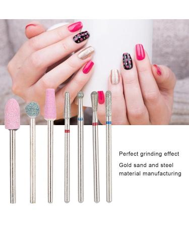 Manicure Drill Set - Multifunctional Nail Drill Bit Set for Home & Salon | Nail Polishing Tool (NO.01) - Buy Online on GoSupps.com