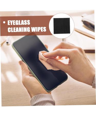 50pcs Glasses Cloth Wipes - Lens Cleaning Cloths for Eyeglasses & Electronics - Premium Fiber Wipes for Quick & Easy Cleaning - Buy Online on GoSupps.com