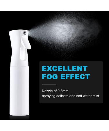 AOOWU 2 Pack 300ml Hair Spray Bottles - Professional Water Spray for Hairdressers | Black & White - Buy Online on GoSupps.com