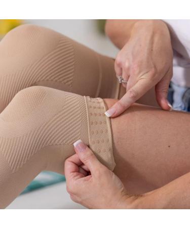 SynxBody SynxPlus Knee Support Sleeve (Pair) Knee Brace Elastic Breathable Knee Compression Sleeve. Helps Relieve Joint Pain for Arthritic Sufferers and Recovery from Injuries - Medium - Buy Online on GoSupps.com