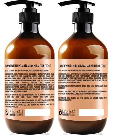 Keratin Shampoo and Conditioner Set - Sulfate Free with Moroccan Argan Oil - Moisturizing Treatment for Hair Thickening, Volume, and Shine - Men and Women - Buy Online on GoSupps.com