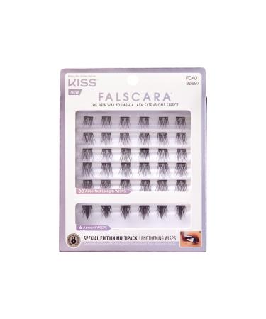 KISS FALSCARA False Eyelash Wisps Special Edition Multipack Lengthening Wisps 36 Ct.