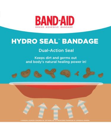 Band-Aid Hydro Seal All Purpose 10 Count - Pack of 2 - Buy Online on GoSupps.com