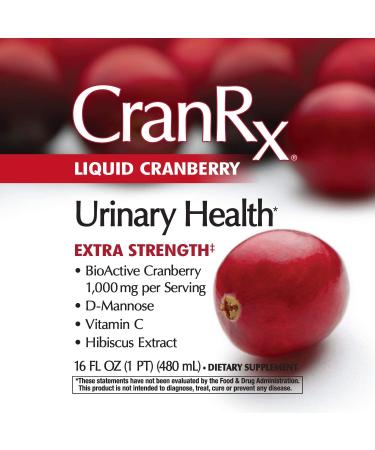 CranRx Liquid Multi-Action Cranberry Supplement - 16 Ounce | Boost Health - Buy Online on GoSupps.com