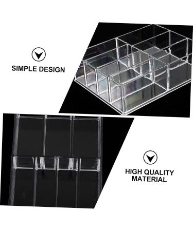 Housoutil 1pc Box Eye Shadow Storage Rack Makeup Office Desktop Jewelry Storage Case Powder Collection Box - Buy Online on GoSupps.com