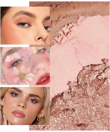 Zynewa Eyeshadow Palette 25 Colors Nude Eyeshadow Long Lasting Vegan Warm Matte Shimmer Brown Earth Eyeshadow Palette No Loose Particles Does Not Run Includes 8 Eyeshadow Brushes - Buy Online on GoSupps.com