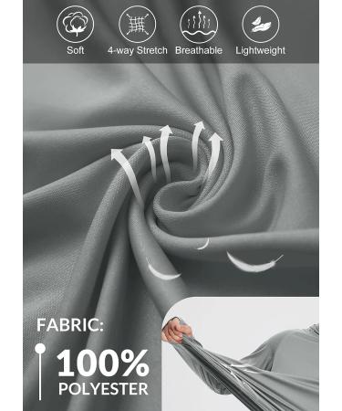 Baleaf Men's Sun Protection Hoodie Shirt UPF 50+ Long Sleeve Lightweight Rash Guard SPF T-Shirt - Gray, Medium - Buy Online on GoSupps.com