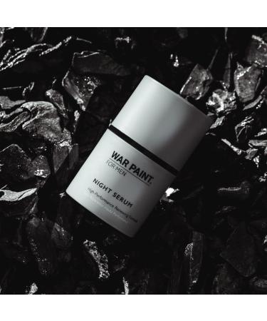 Warpaint for Men Skincare Range - Night Serum - Revitalise Smooth and Hydrate - Buy Online on GoSupps.com