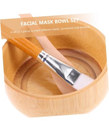 Beavorty Wooden Mask Bowl Set - Beauty Mixing Bowl & DIY Facial Mask Tools for Estheticians | Ideal for Clay & Mud Masks - Buy Online on GoSupps.com