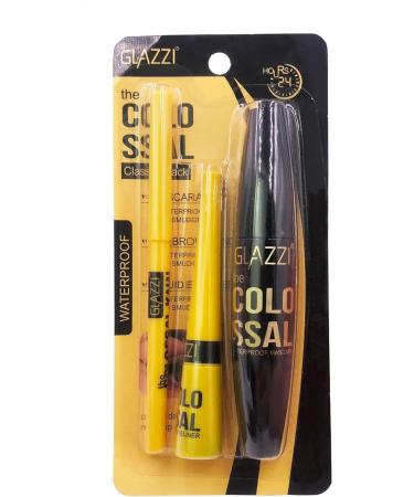 Mascara Eyeliner Liquid Eyeliner Gel Pen Combination Set Lasting No Smudge - Buy Online on GoSupps.com