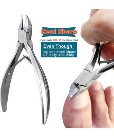 SG Nekoo Nail Clippers for Thick Nails 8 Pieces Nail Clippers Set for Men Women Stainless Steel Fingernail Toenail Clippers Nail Scissors Manicure Set (ZJDTZ8P) - Buy Online on GoSupps.com
