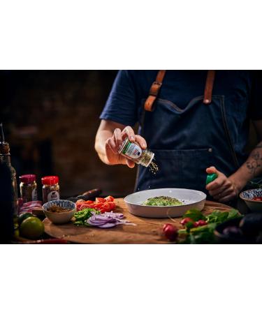 Block House Knoblauch Pepper - Premium Spice Mix for Meat Fish & Vegetables | 200g with Scattering Attachment - International Shipping Available - Buy Online on GoSupps.com