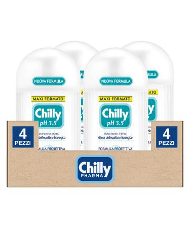 Chilly Chilly Underwear Cleanser Odor Protection Formula Defends Physiological Balance - 1200 Wipes 300ml Underwear