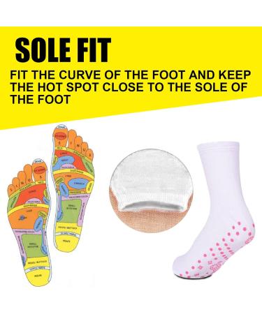 Buy Breathable Acupressure Massage Socks - Reflexology Pressure Point Foot Care | International Shipping - Buy Online on GoSupps.com