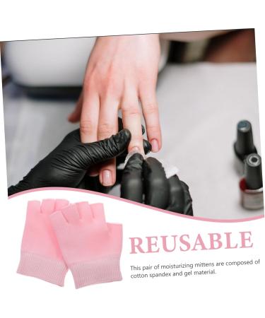 minkissy 1 Pair Collagen Lotion Gloves Hand Moisturizer Gloves Mittens Kids Cotton Hand Gloves Moisturizing Fingerless Moisturizing Gloves Gel Gloves Hydrating Gloves Spa Glove - Buy Online on GoSupps.com