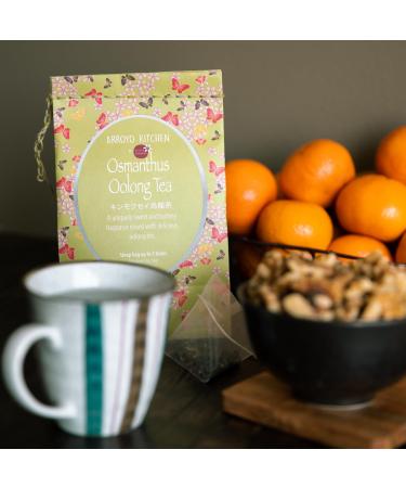 Arroyo Kitchen Osmanthus Oolong Tea - Premium Taiwanese Eco-Friendly Teabags | Natural Vegan Hot & Iced Tea - Buy Online on GoSupps.com