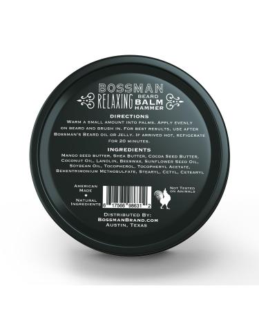 Bossman Big Boss Beard Care Kit - 7-Piece Grooming Set for Men | Jelly Beard Oil Conditioner Balm & More (Royal Oud) - Perfect Mustache Kit - Buy Online on GoSupps.com