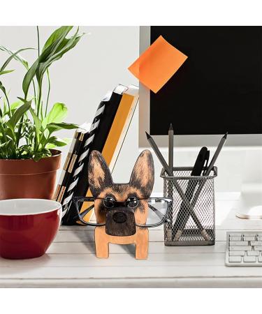 Funny Animal Glasses Holder - Wooden Cat Stand for Sunglasses | Home Office Desk Decoration & Gift - Buy Online on GoSupps.com