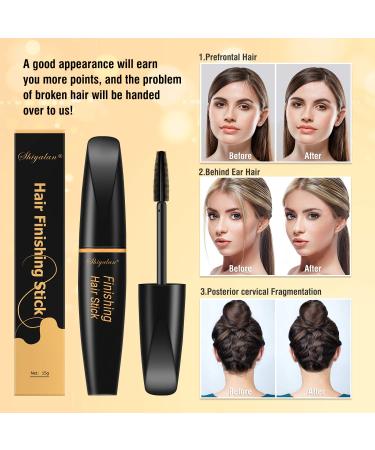 Hair Finishing Stick 2-Pack for Women - Small Broken Hair Cream Mascara - Non-Greasy & Refreshing - Hair Gel for All Hair Types 0.5oz (Pack of 2) - Buy Online on GoSupps.com