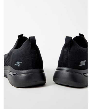 Skechers Men's GoWalk Arch Fit-StretchFit Athletic Slip-On Loafer 10 Black - Buy Online on GoSupps.com