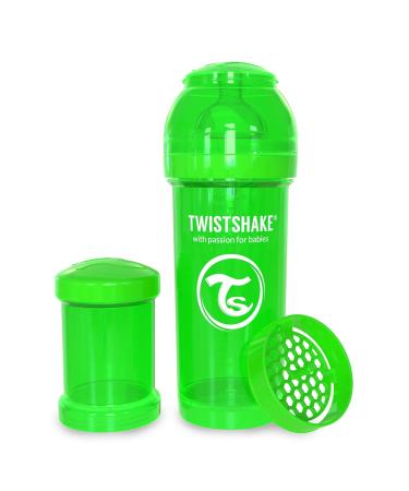 Twistshake Anti-Colic Baby Bottle 260 ml/9 oz - Green | Best for Feeding & Comfort | Shop Internationally - Buy Online on GoSupps.com