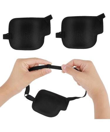 2Pcs Right Eye Patches for Adults Adjustable 3D Medical Eyepatch for Lazy Eye Amblyopia & Strabismus Post-Surgery Relief - Buy Online on GoSupps.com