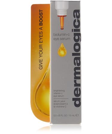 Dermalogica Biolumin-C Eye Serum 0.5 Fl Oz - Vitamin C Brightening Eye Serum for Smooth Skin, Reduces Fine Lines and Wrinkles - Buy Online on GoSupps.com