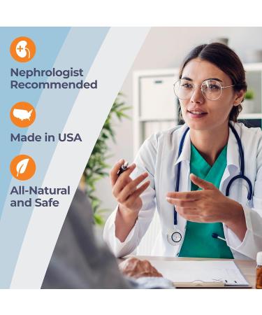 Renadyl Kidney Probiotic Supplement | Urea Creatinine & Uric Acid Support | 45 Billion CFUs | Clinically Tested Non-GMO & Made in USA 60 Capsules (1 Bottle 1 Month Supply) - Buy Online on GoSupps.com