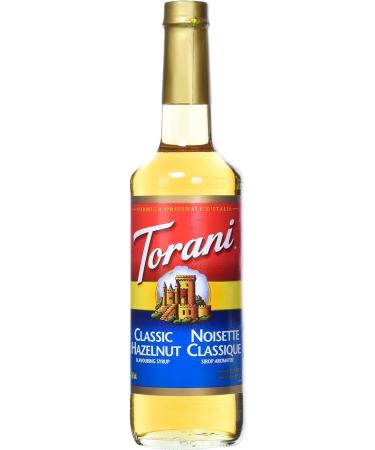 Torani Vanilla Coffee Syrups 0.75 L & Hazelnut Classic Flavour Syrup 750 Milliliter - Buy Online on GoSupps.com