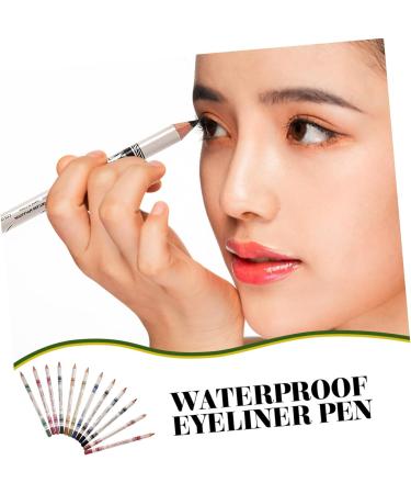 Beavorty 36 pcs Cosmetic Colorful Makeup Eyebrow Lasting Liner Waterproof Long Eyeliner Lip Pencil 1 count (Pack of 1) As Shownx3pcs - Buy Online on GoSupps.com