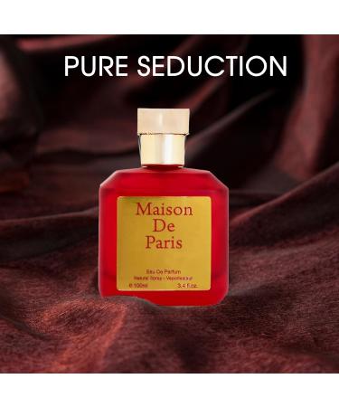 Maison De Paris for Women Eau de Parfum Natural Spray | Floral and Oriental Notes | Sensual and Fresh Fragrance for all Skin Types | Casual and Formal Wear 3.4 Fluid Ounce/100 Ml Maison De Paris 3.4 Fl Oz (Pack of 2) - Buy Online on GoSupps.com