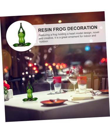 ULTECHNOVO 3pcs Frog Ornaments Accessories Resin Office Mini - Buy Online on GoSupps.com
