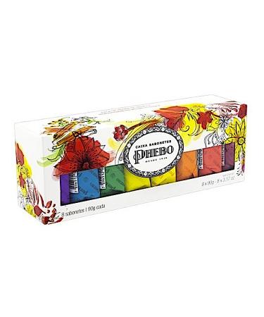 Buy Phebo Traditional Belem Glycerin Soap Box - 8 x 90g Classic Collection | International Shipping Available - Buy Online on GoSupps.com