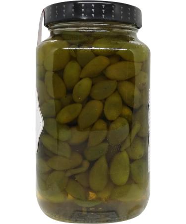 KORAKIS-MARINOS | Greek Sweet Fruit Preserve Pistachios in Syrup | Handmade Spoon Sweet Compote | Net Weight 950g Glass Jar - Buy Online on GoSupps.com