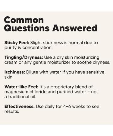 Pure Magnesium Oil Spray 8oz (Single) USP Grade Topical for Feet, Body, Muscles, Leg Cramps & Sleep Extra Strength, Less Sting 100% Organic & Natural Made in USA 8 Fl oz 1-Pack - Buy Online on GoSupps.com