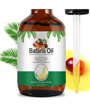 Green Batana Oil - Promotes Hair Growth Nourishment and Radiance for Hair and Skin for Men & Women