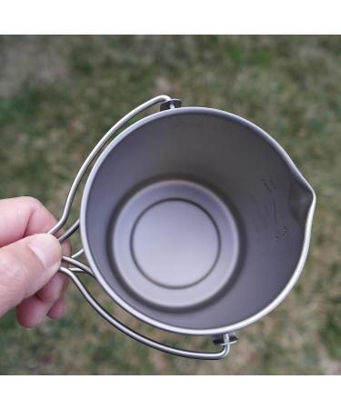 Titanium Camping Coffee Maker: French Press, Coffee & Tea Pot, Cookware Set - Buy Online on GoSupps.com