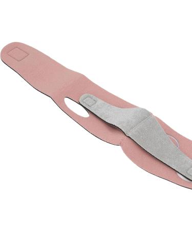 Verdant Touch V Shaped Slimming Face Belt V Line Lifting Strap Facial Slimming Strap V Shaped Face Lifting Belt Bandage Breathable Soft Pink M Size - Buy Online on GoSupps.com