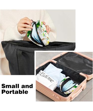 Wild Dinosaurs Pattern Sanitary Napkins | Versatile Period Pocket for Women & Teen Girls | Menstrual Cup & Breastfeeding Pad Holder - Buy Online on GoSupps.com