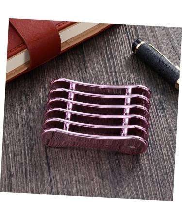 POPETPOP 5 Nail Brush Display Stand Nail Pen Stand Nail Art Brush Holder Pen Display Stand Vertical Pen Stand Painting Pen Holder Nail Art Pen Rack Manicure Purple Makeup Brush - Buy Online on GoSupps.com