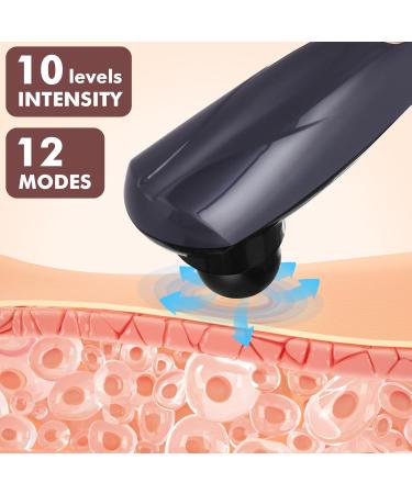 ULTECHNOVO Electric Neck Massager - Handheld Shoulder & Body Relief - International Shipping Available - Buy Online on GoSupps.com