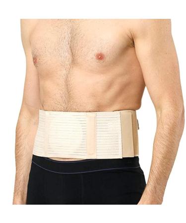 Umbilical Hernia Belt for Men and Women - Abdominal Support Binder with Compression Pad - Medium Size - Ideal for Incisional, Epigastric, Ventral, Inguinal Hernias - Belly Button Navel Hernia Support - Pack of 1 - Buy Online on GoSupps.com