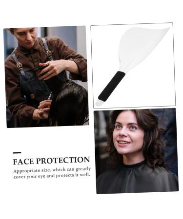 1 PC Hairspray Face Protector Hair Styling Protection Tool Stylist Mask Brushes for Facials Hairspray Facial Heat Spray for Face Protector for Hair Coloring Barbers - Buy Online on GoSupps.com