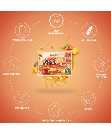 Buy IRONMAXX Fatasty Thare Pourg - Creamy Peach 15g Sample | Vegan Lactose-Free Gluten-Free | Real Fruit Pieces - Shop Internationally! - Buy Online on GoSupps.com