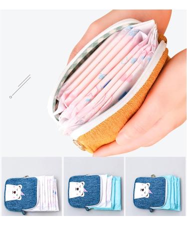 Large Capacity Women's Bond Storage Bag - Versatile Menstruation & Makeup Organizer for Travel | Tampon & Cosmetic Bag - Buy Online on GoSupps.com