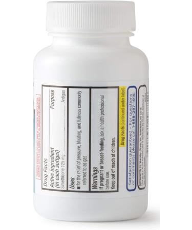 Equate Extra Strength Gas Relief 125mg Softgels | 72 Count Twin Pack - Buy Online on GoSupps.com