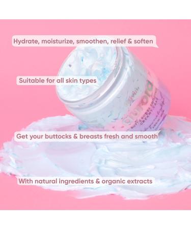 Olivia Aurora Buttocks & Breasts Body Butter - Moisturizing Cream for Dry Skin - Cellulite & Booty Cream 8 Oz - Buy Online on GoSupps.com