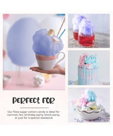 Baking Beauty and Beyond Premium Purple Rain Flavored Cotton Candy Floss Sugar 800g - Natural Ingredients for Every Occasion - Buy Online on GoSupps.com